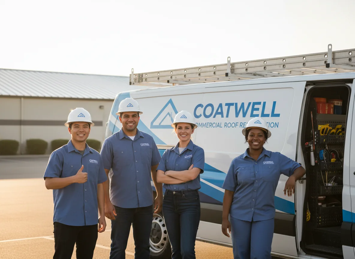 Commercial roof coating company in Planada, CA